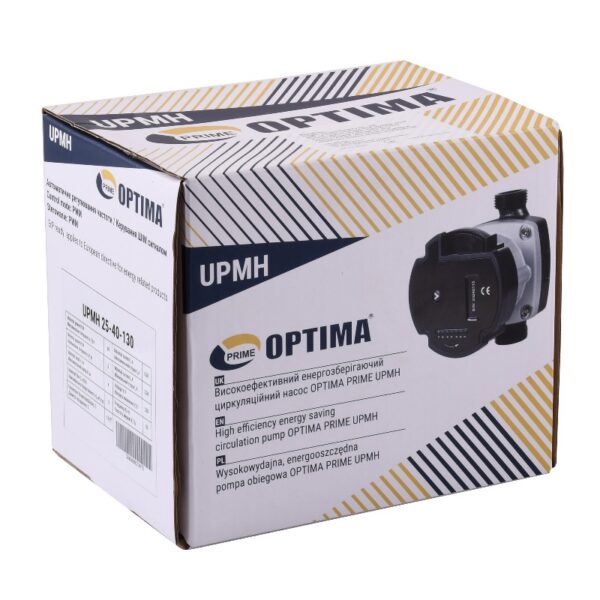 Насос циркуляционный энергосберегающий Optima PRIME UPMH 25-40AUTO 30Вт