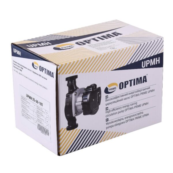 Насос циркуляционный энергосберегающий Optima PRIME UPMH 25-60AUTO 50Вт