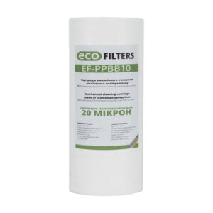 Картридж механической очистки Eco Filters EF-PP BB10 20 мкм из вспененного полипропилена