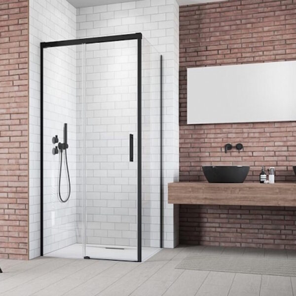 Душевая кабина Radaway Idea Black KDJ прямоугольная 120Rх200, стекло 6 мм, без подонна
