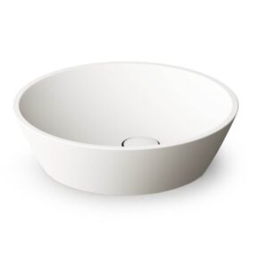 Умывальник накладной PAA Deco 450x450 круглый, белый (IDECS/00)