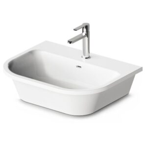Умывальник подвесной PAA Vario 595x470 прямоугольный, белый (IVAR/00)
