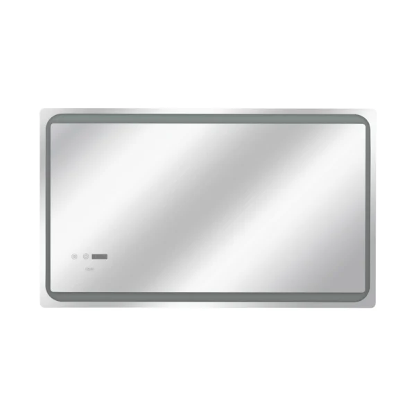 Зеркало для ванной комнаты Qtap Mideya 1000x600 прямоугольное с LED-подсветка Touch и