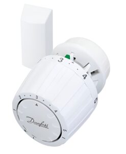 Термоголовка с выносным датчиком DANFOSS RA 2992 CLIP-CLAP (M30х1,5) белая