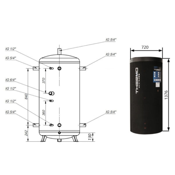 Буферная емкость Thermo Alliance TA-ТАМ-00 1376x720 326