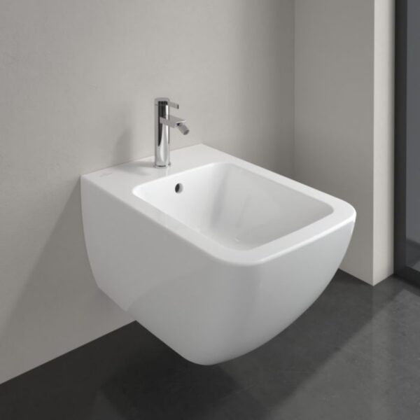 Биде подвесное Villeroy & Boch Venticello 285x375 прямоугольное, белый