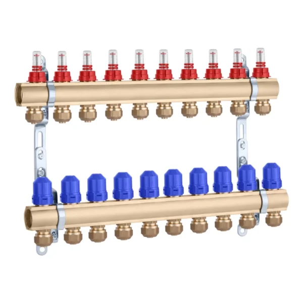 Коллектор теплого пола STA 3/4″х25 ВН 10-ый