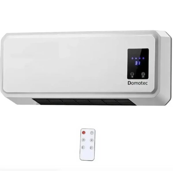 Тепловентилятор Domotec 2000 Вт 22м2 настенный, белый (78056)