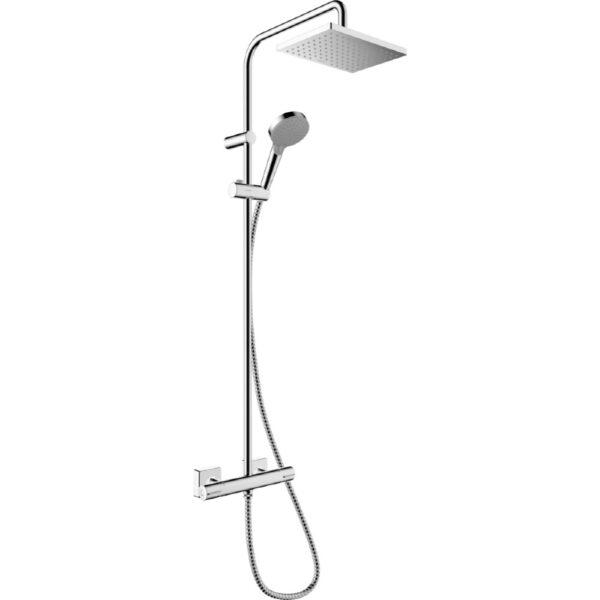 Душевая стойка Hansgrohe Vernis Shape Showerpipe 230 1jet с термостатом, хром (26097000)