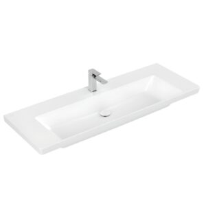 Раковина на столешницу Villeroy & Boch Subway 3.0 1300×470 прямоугольная, белая (4A70D2R1)