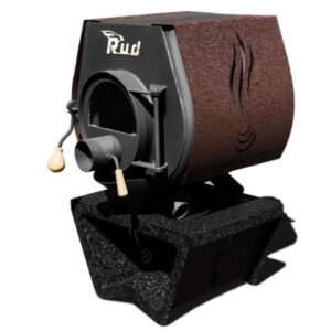 Булерьян RUD Pyrotron Кантри 7 кВт 125м3 с варочной поверхностью П-00 + стекло
