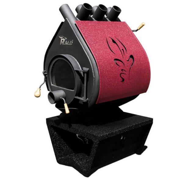 Булерьян RUD Pyrotron Кантри П-01 11 кВт 200м3 + стекло и обшивка