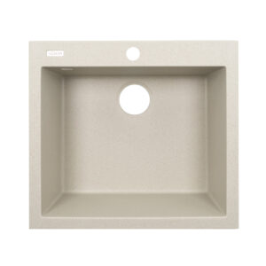 Гранитная мойка VENTA Stone 560x500 врезная, прямоугольная, бежевая