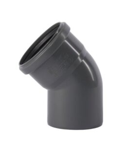 Колено канализационное OSTENDORF HT Safe 90мм 45°