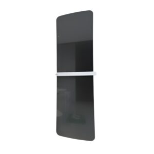 Дизайнерский полотенцесушитель Zehnder Folio Glass 1796x441 электрический, черный + регулятор (FZB-180-042/F)