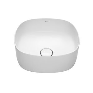 Умывальник накладной Roca Inspira 370х370 квадратный, белый (A327502000)