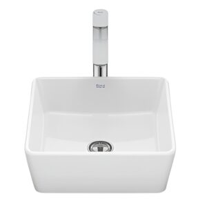 Умывальник накладной Roca Ohtake 350х350 квадратный, белый (A327B12000)