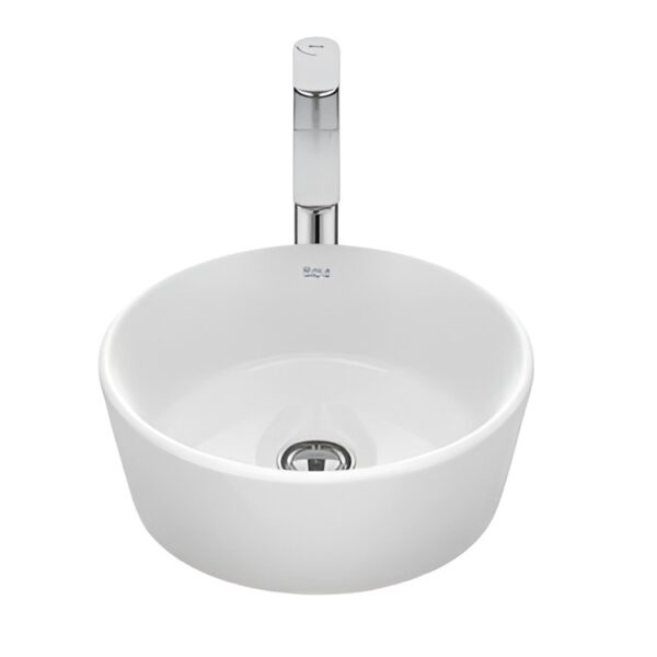 Умывальник накладной Roca Ohtake 350х350 круглый, белый (A327B15000)