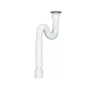 Сифон для раковины SoloPlast 1 1/2" пластик, белый (Г0106)