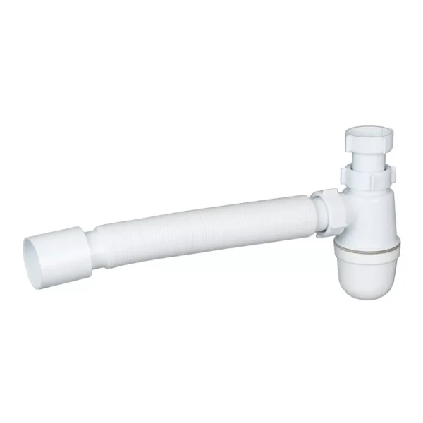 Сифон для раковины SoloPlast 1 1/4" пластик, белый (Т0315)