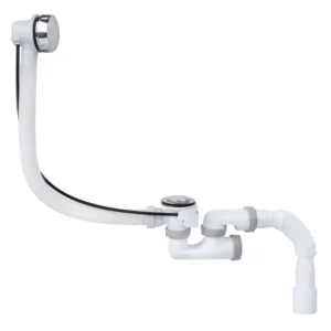 Сифон для ванны ITAL 1 1/2" пластик, белый (SR27400733)