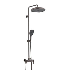 Душевая система Gappo с тропическим душем, латунь, графит (G2410-9)