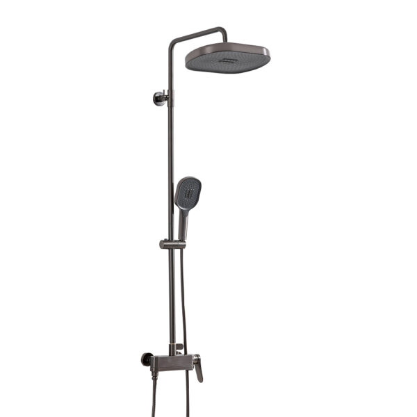 Душевая система Gappo с тропическим душем, латунь, графит (G2410-9)