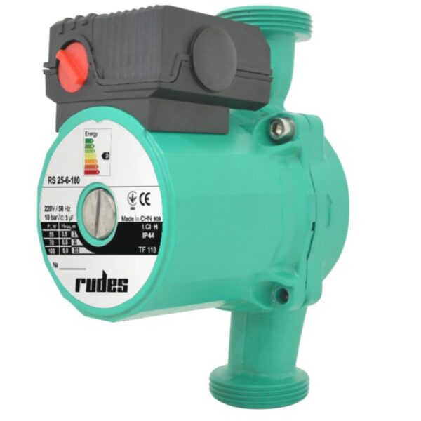 Циркуляционный насос RUDES RS 25-4 180 230 В 70 Вт H 4 м Q 45 л/мин (4820224010168)