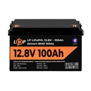Аккумулятор LogicPower LiFePO4 12V(12,8V)-100 Ah(1280Wh)