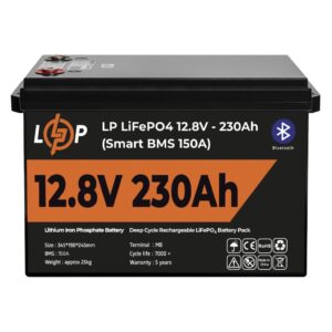 Аккумулятор LogicPower LiFePO4 12V(12,8V)-230 Ah(2944Wh)