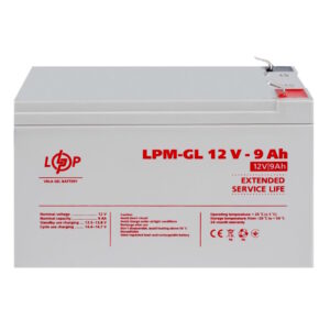 Аккумулятор LogicPower LPM-GL 12V-9 Ah