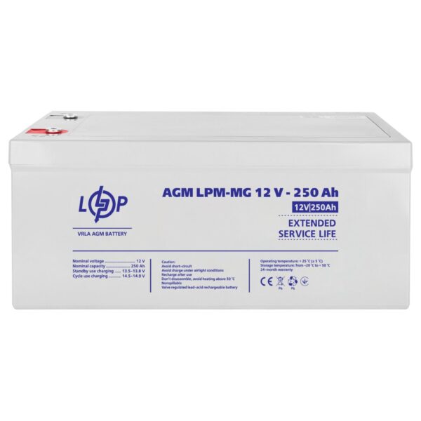Аккумулятор LogicPower LPM-MG 12V-250 Ah