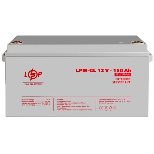 Аккумулятор LogicPower LPM-GL 12V-150 Ah