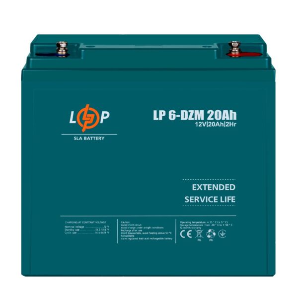 Аккумулятор LogicPower LP 6-DZM-20 Ah AGM