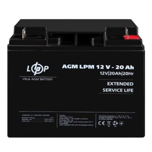 Аккумулятор LogicPower LPM 12V 20Ah AGM