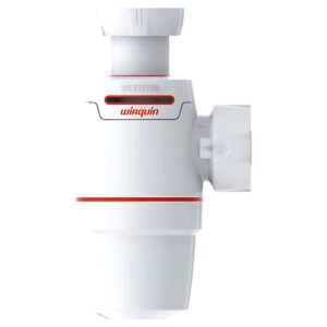 Сифон для раковины Wirquin Neo Air пластик, белый (9541328)