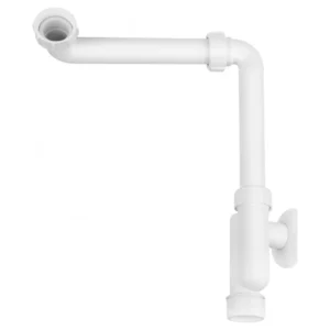 Сифон для раковины McApline пластик, белый (HC13SPS-X32PF)