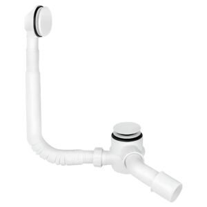 Сифон для ванны McApline пластик, белый (HC2600CL-WHC)