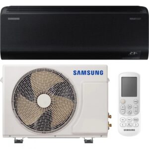 Кондиционер Samsung Diamond WindFree AR09BXFAMWKNUABDK 25м2 (-15°C) R32 инверторный, черный+ пульт ДУ (Wi-Fi)