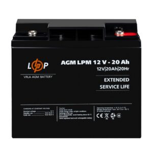Аккумулятор LogicPower LPM 12V 20Ah AGM