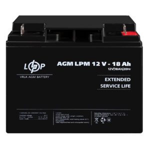 Аккумулятор LogicPower AGM LPM 12V 18Ah