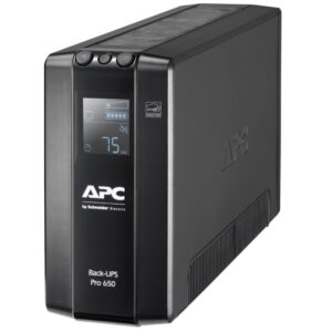 ИБП со ступенчатой синусоидой APC Back-UPS Pro 650VA (390Вт)