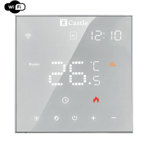 Терморегулятор для теплого пола Castle C-AC602H-W 230 В программируемый, белый (Wi-Fi)
