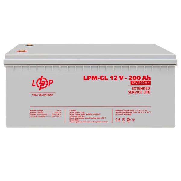 Аккумулятор LogicPower LPM-GL 12V-200 Ah