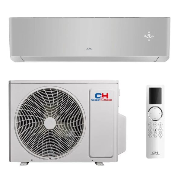 Кондиционер Cooper&Hunter Supreme Continental CH-S09FTXAL2-SC 25м2 (-25°С) R32 инверторный, серый + пульт ДУ (Wi-Fi)