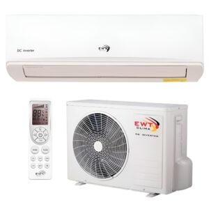 Кондиционер EWT Clima Scirocco S-090SDP-HRFN8 20м2 (-20°С) инверторный, белый + пульт ДУ (Wi-Fi)