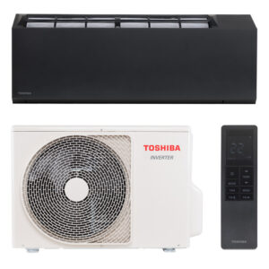 Кондиционер Toshiba Shorai Edge RAS-B10G3KVSGB-E/RAS-10J2AVSG-E1 25м2 (-15°С) R32 инверторный, черный + пульт ДУ (Wi-Fi Ready)