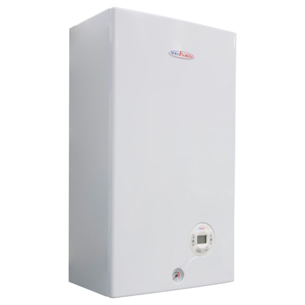 Газовый котел Nova Florida Nibir CTN 24 кВт 240м2 дымоходный, двухконтурный (KNEU32CH24)