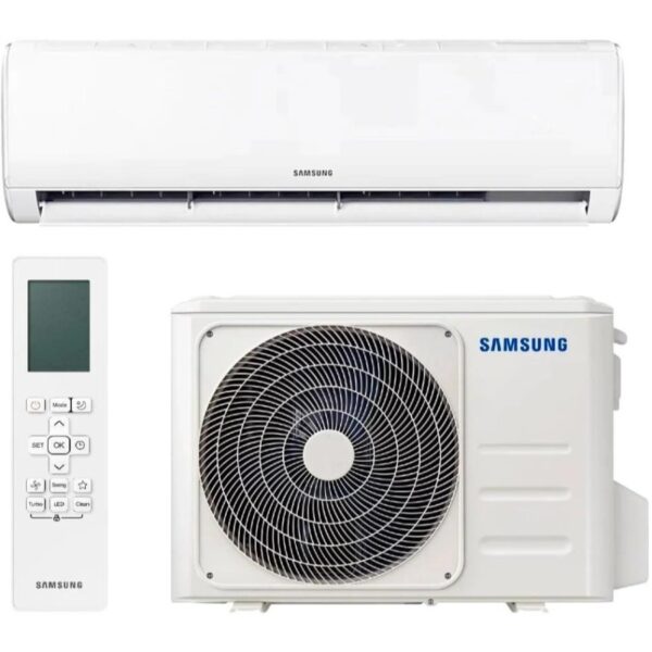 Кондиционер Samsung Basic AR18BXHQASINUA/AR18BXHQASIXUA 50м2 (-15°C) R32 инверторный, белый + пульт ДУ