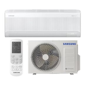 Кондиционер Samsung GEO WindFree AR60F09C1BWNUA 25м2 (-15°C) R32 инверторный, белый + пульт ДУ